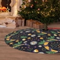 thumbnail image 6 of Yiaed Snake And Flower Print Christmas Tree Skirt , Tree SkirtsTree Mat for Christmas Winter Holiday Indoor Decorations-48", 6 of 7