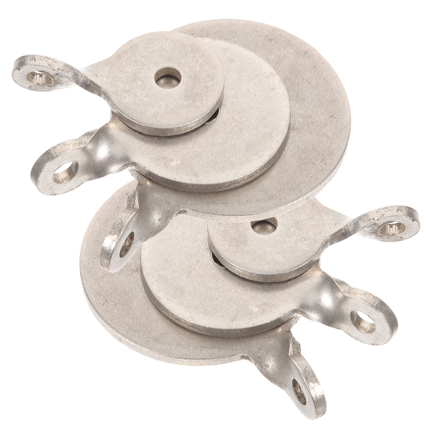 Hemobllo 6pcs Steel Gong Target Hanger Archery Target Stainless Steel Circular Outdoor Shooting