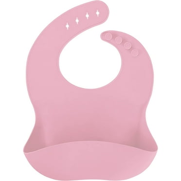 Baby Boys Girls Silicone Waterproof Catcher Bibs for Infants Toddlers BPA Free Unisex Soft Adjustable Fit