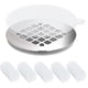 thumbnail image 1 of Monstrate Floor Drain Filter Stickers Set Professional Anti-blocking Non-woven Small Household Hair Catching Strainer Sticker Fabric Juegos de accesorios de baño No. 4 Monstrate HA043747-04, 1 of 6