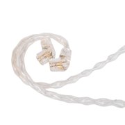 Replacement Cable Improved Sound Quality QDC Connectors Earphone AUX Cord Wire for QDC Pin Headphones Repair Part