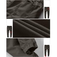 thumbnail image 5 of Pantalón de chándal Pant Match, holgado, estilo chino lavado, para hombre, verde grisáceo, 5 of 5