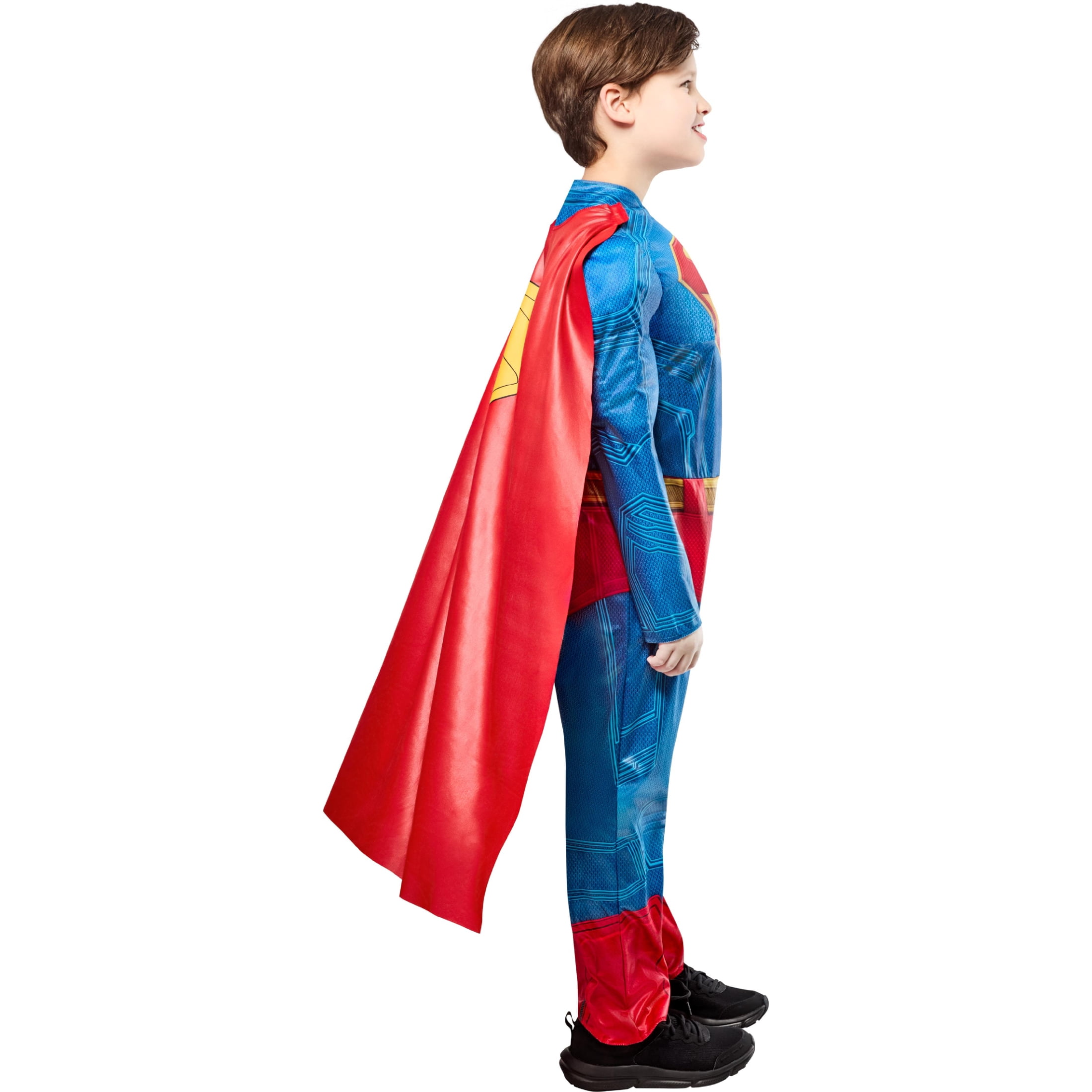 DC Superman Halloween Costume for Children, Boy's Size S (6/7), by Rubies