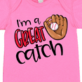 thumbnail image 4 of Inktastic I'm a Great Catch Baseball Glove Boys or Girls Baby Bodysuit, 4 of 5