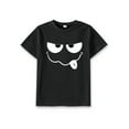 thumbnail image 5 of Mikrdoo Big Boys Summer Clothes Cute Cartoon Funny Face Print Engaging Visuals, Casual Short Sleeve T-Shirts, 5 of 9