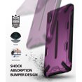 thumbnail image 2 of Ringke Dual-x Case Compatible with iPhone XS, Double Layer Heavy Duty Defense - Metallic Purple, 2 of 7