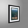 thumbnail image 3 of Appalachian Trail Hikers Professionally Framed & Matted Art Print from Travel Artwork by Artist Paul Leighton Framed Art Size: 18" x 24", 3 of 5