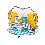 Oktoberfest Dual Beer Mugs Centerpiece