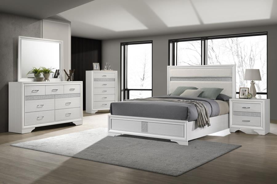 Norah 4 Piece Queen Bedroom Set White Walmart