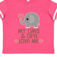 thumbnail image 4 of Inktastic Oma and Opa Love Me Boys or Girls Toddler T-Shirt, 4 of 5