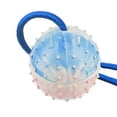 thumbnail image 4 of Cuerda De Goma Juguete De Bola Cuerda Flexible Molar Masticar Juguete Interactivo Portátil Molar Juguete No Tóxico Cuerda De Limpieza De Dientes Bola Para Mascotas Hogar Al Aire Libre Serendint PT001684-02, 4 of 7