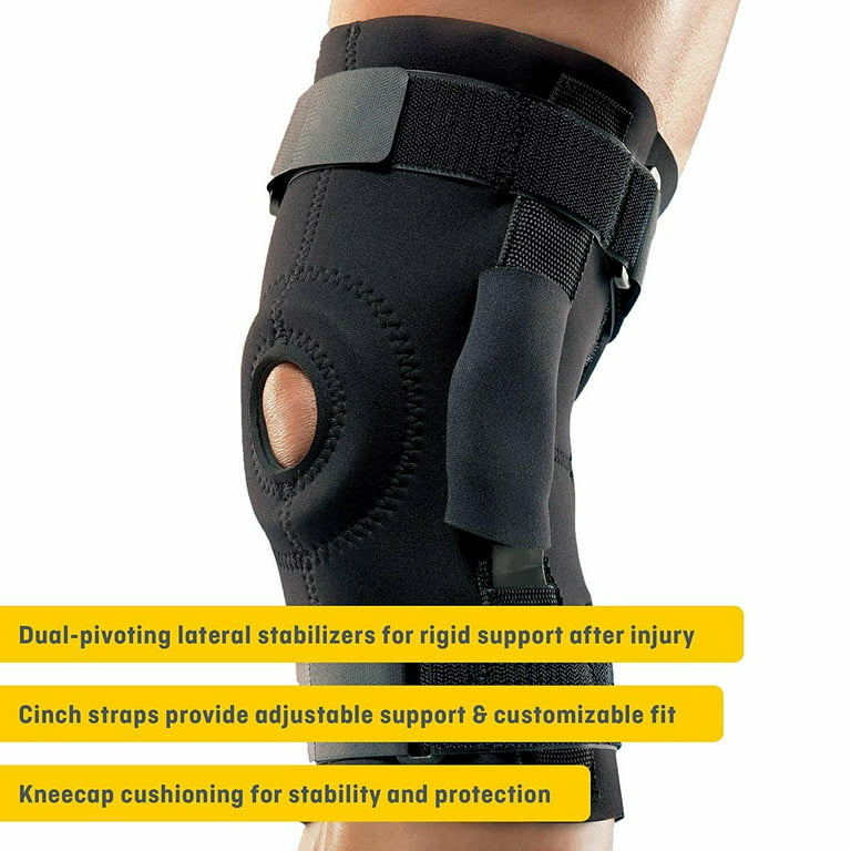 Futuro Sport Ultra-Rigid Hinged Stabilizer, Adjustable Knee Brace Support,  1ct 