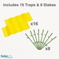 thumbnail image 2 of Safer Sticky Stakes Disposable Indoor/Outdoor Insect Trap (7-Pack) 5026, 2 of 6