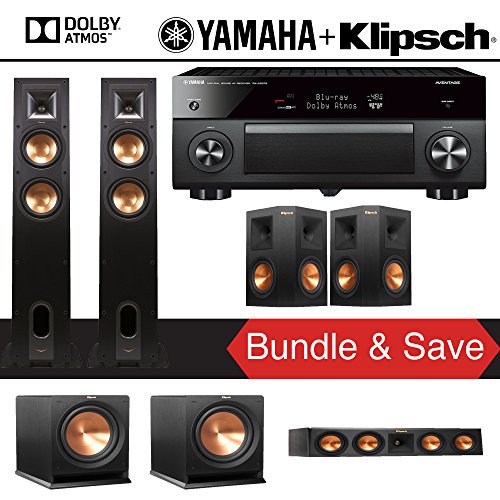 Klipsch Reference R26FA 5.2Ch Dolby Atmos Home Theater System with