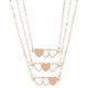 thumbnail image 4 of 3 collares de acero inoxidable para mejores amigos, adecuados para 3 hermanas y 3 amigos., 4 of 5