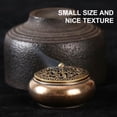 thumbnail image 2 of MasteelfCA 2pcs Brass Desktop Burner Retro Mini Censer Incense Holder for Home Office, 2 of 8