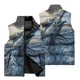 thumbnail image 3 of Chaleco sin mangas con estampado de pesca en 3D para deportes al aire libre, pesca salvaje, resistente al viento, cálido, con cuello alto y cremallera, ropa para hombre, 3 of 5