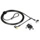 thumbnail image 2 of LORADAR Candado de Doble Cable para Laptops，Monitor 3 Llaves 6.7Foot L, 2 of 2