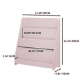 thumbnail image 5 of Leumius 4-Tier Bookshelf,Kids Book Display Shelves,Toy Storage Organizer for Kids Room Playroom Nursery,Pink, 5 of 5
