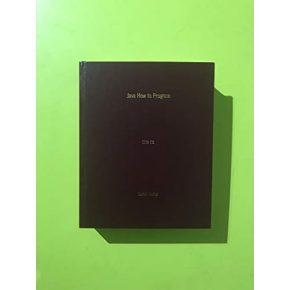 Pre-Owned Java How to Program, Early Objects (Paperback) 0134743350 9780134743356