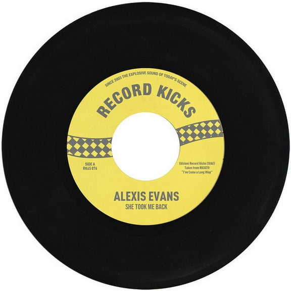 Alexis Evans - She Took Me Back / It's All Over Now - Music & Performance - Vinyl [7-Inch]