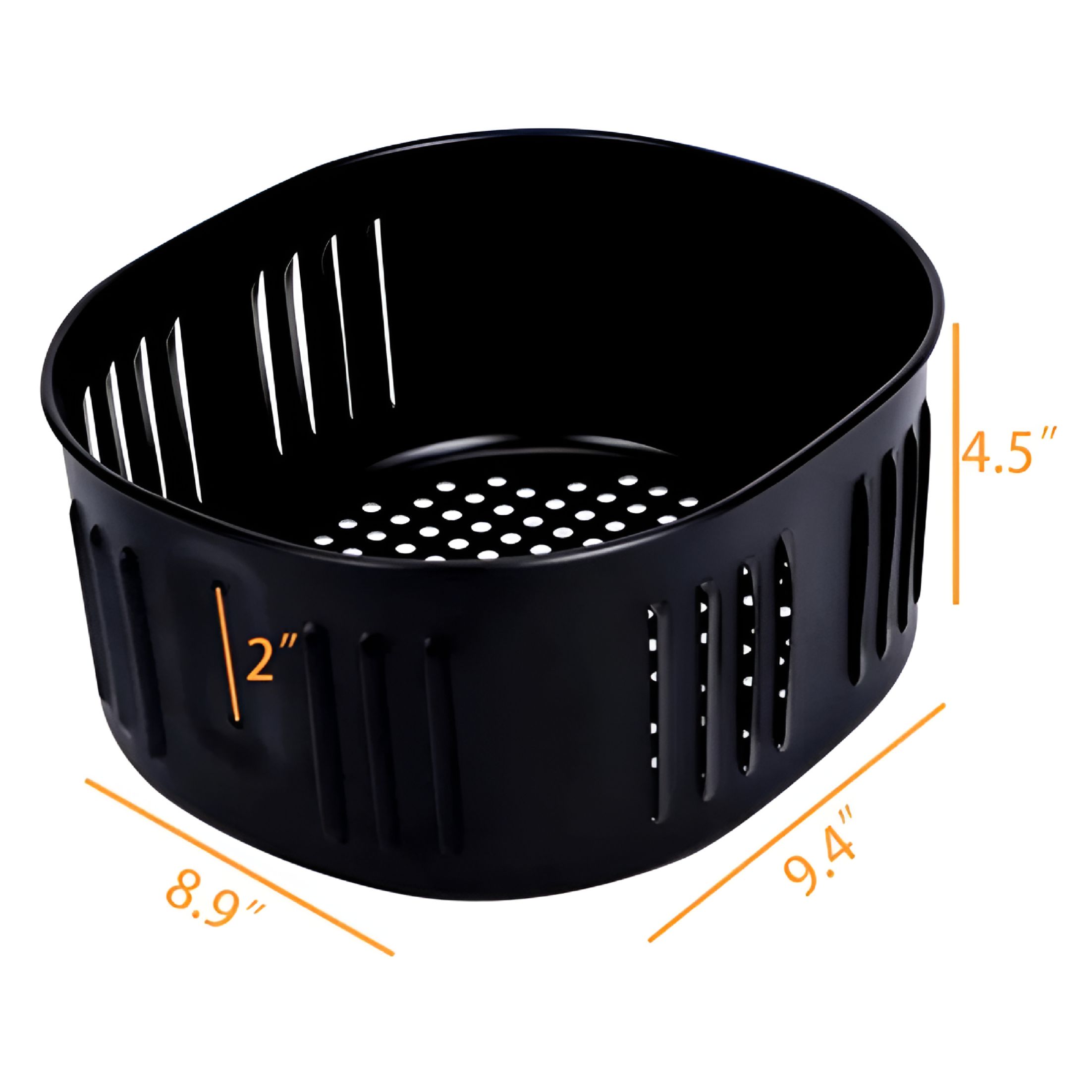 ACDANC 2026 New Air Fryer Replacement Basket for 5.5Qt Air Fryer and All Air Fryer Oven,Air Fryer Accessories for Air Fryer, Oven, Kitchen, Countertop