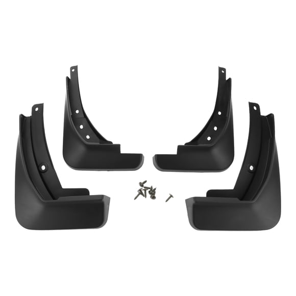 Unique Bargains Guardabarros Splash Mud 1 Juego Guardabarros Delantero Trasero Lateral para Audi A4 (Sedán) 20-21