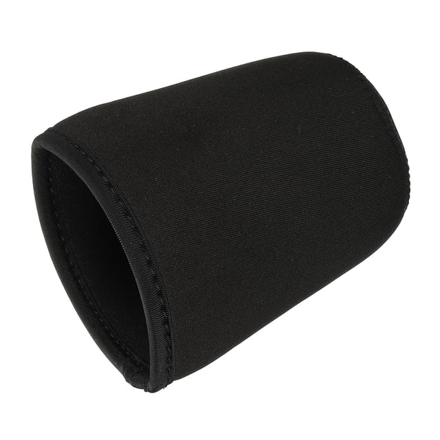 Unique Bargains Manchon de Tasse à Café et Thé Réutilisable en Néoprène Isolé Noir