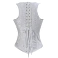 thumbnail image 3 of Steampunk Corsets Women Lace Up Underbust Bustier Top, 3 of 3