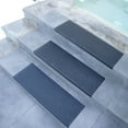 thumbnail image 6 of Rubber-Cal "Coin-Grip" Non-Slip Rubber Tread Stair Mats (6 Pack), Black, 6 of 6