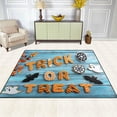 thumbnail image 3 of Coolnut Halloween Gingerbread Lightweight Carpet Mats, 6'8" x 4'10" Area Soft Rugs Floor Mat Rug Home Decoration for Kids Room Living Room, 80"x 58", 3 of 6