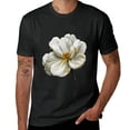 thumbnail image 2 of Beautiful flowers, beautiful oil painting flowers, suitable for men, women, boys, and girls casual short sleeved, 2 of 4