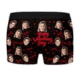 thumbnail image 4 of KHONTS Custom Face Men's Boxer Briefs Personalized Underwear with Photo Picture Customized Boxers Gifts for Boyfriend Husband Him 04-Black M, 4 of 9