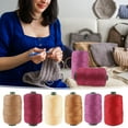 thumbnail image 5 of AYktou 32 Colors Macrame Cotton Cord 200g/7.05oz,100% Natural Handmade 4 Strands Twisted Cotton Rope Polyester Thread Spools for Wall Hanging Plants Hangers Gift Wrapping Tapestry DIY Crafts, 5 of 5