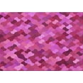 thumbnail image 1 of Ahgly Company Machine Washable Indoor Rectangle Transitional Crimson Purple Area Rugs, 2' x 3', 1 of 7