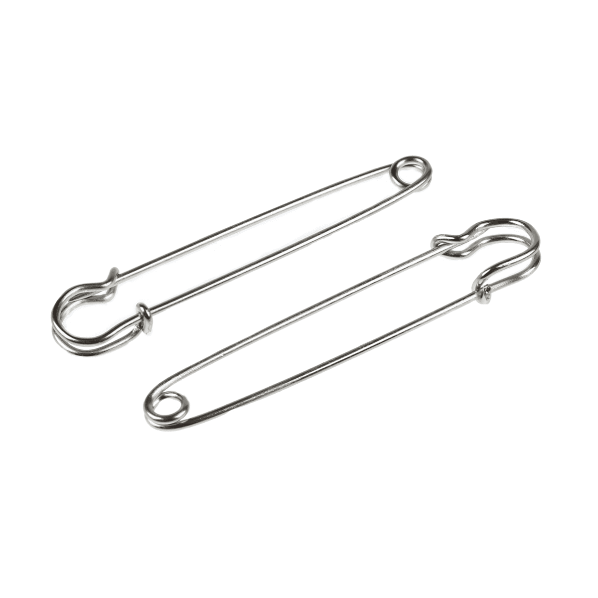 100PCS 4 Inch Metal Safety Pin--Big & Strong Enough to Hold Heavy-Weight Fabrics and Materials Canvas,Leather,Upholstery