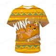 thumbnail image 1 of Disney Lion King Simba 3D PrintedAnime Kids T-shirt Summer Casual Cute Boys Girls T-shirt Tops O-Neck Kids Shirt Anime Clothing140 Gao Jinjia LED, 1 of 2