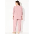 thumbnail image 2 of Catherines Women's Plus Size Luminary 3-Piece Pant Suit, 2 of 5