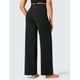 thumbnail image 2 of Pantalones CRZ YOGA Butterlift, cintura alta, pernera ancha, negros, talla XS, 2 of 6