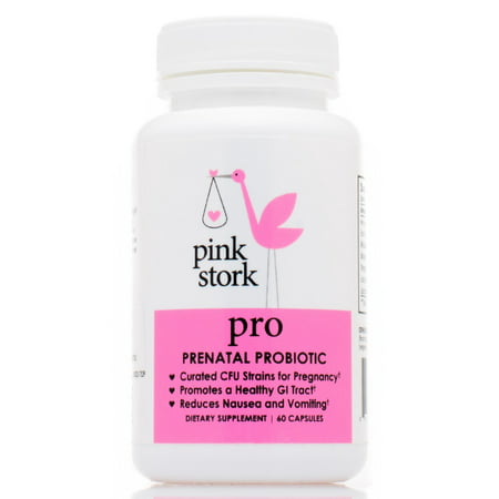 Pink Stork Pro: Grossesse Probiotic (60 capsules)