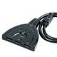 thumbnail image 4 of ColoMX 3 puertos HDMI Switch Conmutador selector de la caja de Hub Splitter con 55 cm de cable de HDMI para HDTV / PS3 / 360 (Negro), 4 of 5