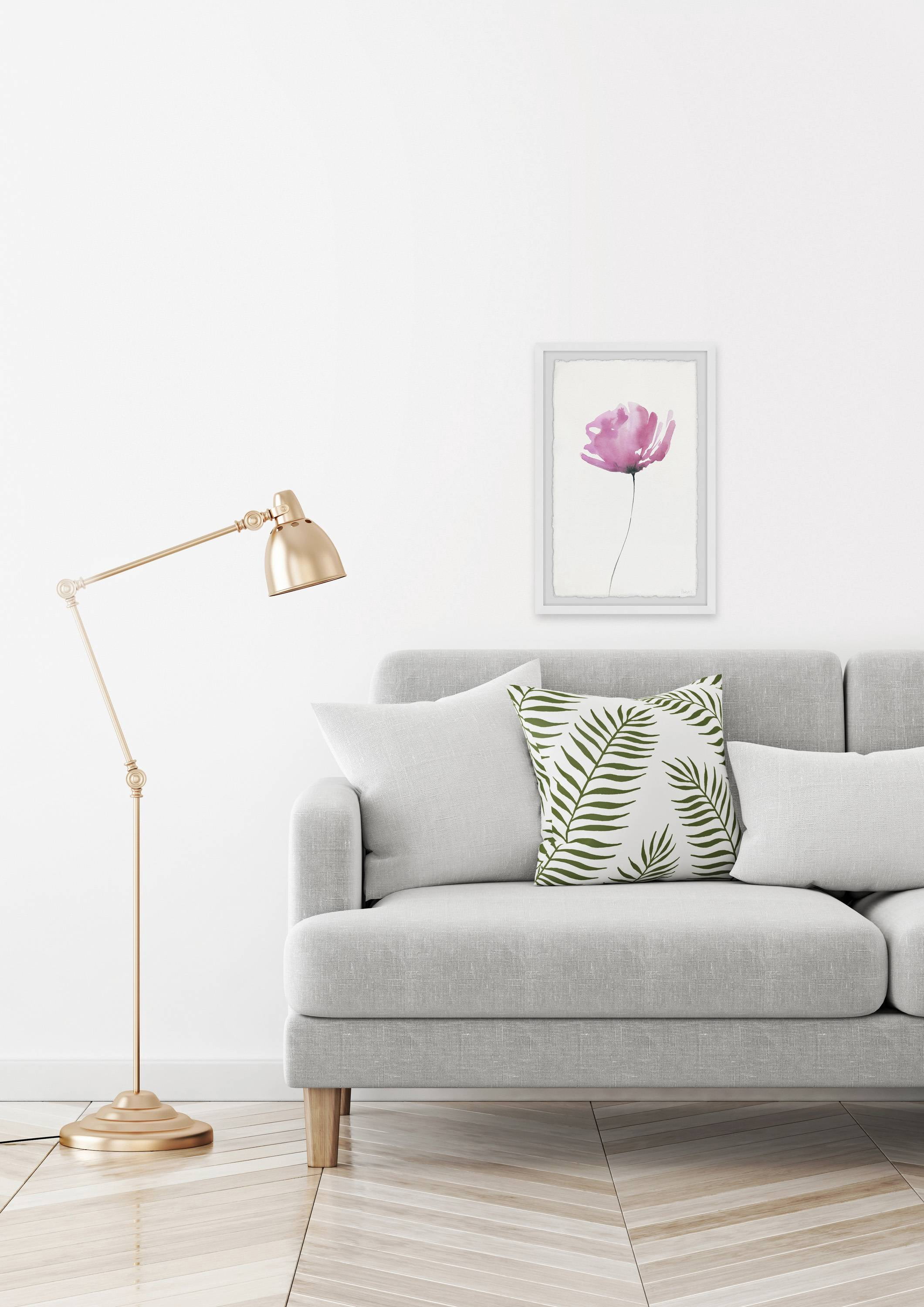 Parvez Taj The Simple Flower Framed Wall Art