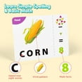 thumbnail image 2 of Matching Letter Game for Kids 3 -8 Year Olds, 2 in 1 Word Spelling & Reading Educational Toys Fun Alphabets Number Preschool Learning Toys for Boys Girls Birthday Gifts Ages 3 4 5 6 7 8, 2 of 7
