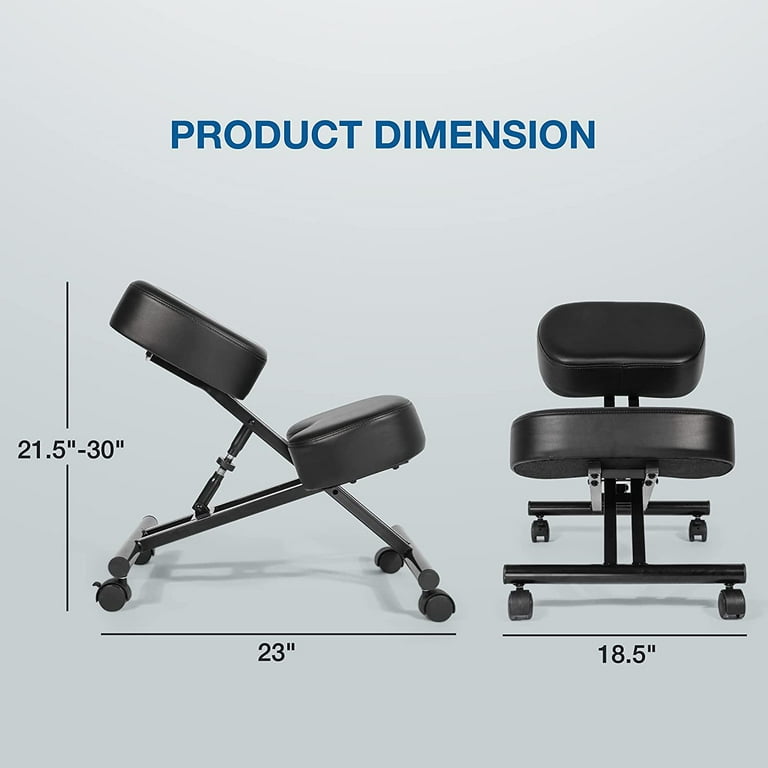 Kneeling chair adjustable height sales