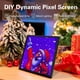 thumbnail image 2 of Pantalla LED Pixel 64x64 RGB LED Panel de Matriz Programable Pixel Art Pantalla con Bluetooth APP Control Pixel Pantalla, 2 of 5