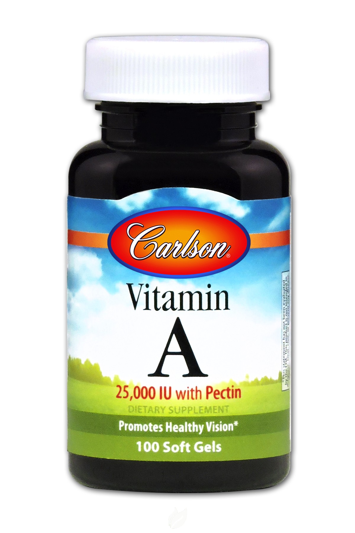 Carlson Labs Vitamin A with Pectin, 25000 IU, 100 Softgels
