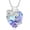 Butterfly Crystal, variant on 925 Sterling Silver Necklace Turquoise Opal Moonstone Crystal Malachite Bird Necklaces Dove Jewelry for Women Men