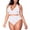 White, variant on Baqcunre Swim Suits for Women 2024, Women's Plus Size High Waisted Tummy Control Swimwear Swimsuit Full Coverage, Bikini Sets for Women, High Waisted Bikini Sets for Women Orange XL