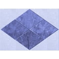 thumbnail image 1 of Ahgly Company Machine Washable Indoor Rectangle Transitional Periwinkle Purple Area Rugs, 4' x 6', 1 of 7