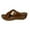 Brown Wedge Platform Sandals, variant on Women's Summer Sandals Comfortable Wedge Platform Open Toe Slip On Shoes Breathable Outdoor Walking Shoes Black 39